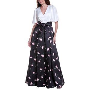 Rene Ruiz Womens  Bishop Gown, Black